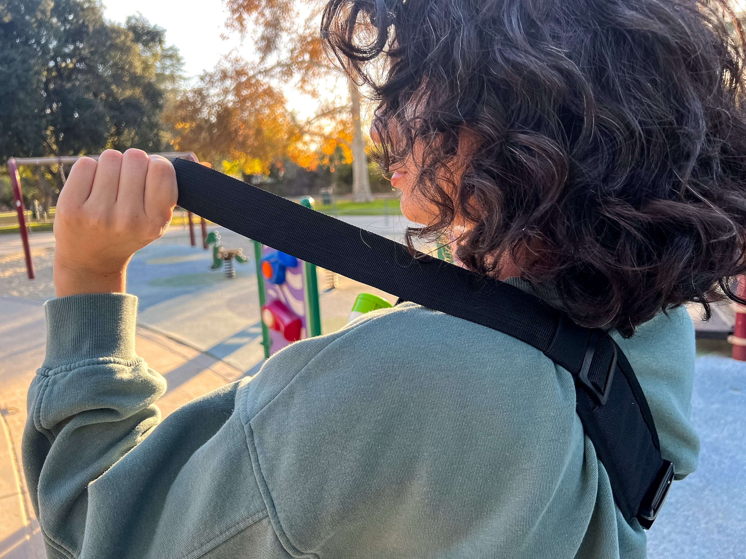 Stroller Organizer and Crossbody Diaper Bag