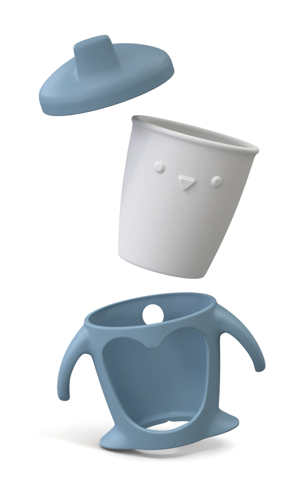 Naomi Penguin 3 in 1 Silicone Toddler Cups