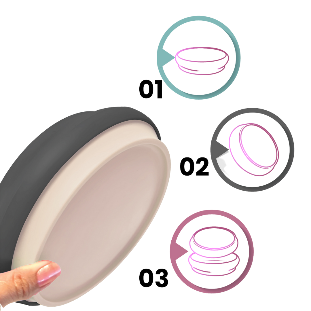 Naomi Baby & Toddler Silicone Plates - Set of 2