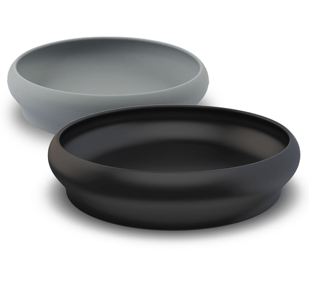 Naomi Baby & Toddler Silicone Plates - Set of 2