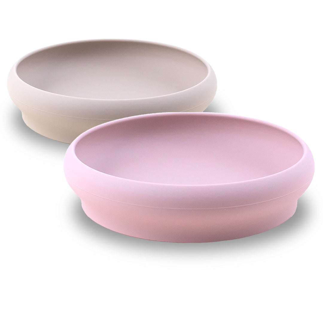 Naomi Baby & Toddler Silicone Plates - Set of 2